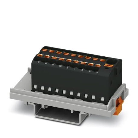 PTFIX 4/18X1,5-NS35 BK 1047460 PHOENIX CONTACT Distribution block, nom. voltage: 500 V, nominal current: 17...