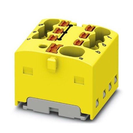 PTFIX 4/6X1,5-G YE 1047483 PHOENIX CONTACT Distribution block, nom. voltage: 450 V, nominal current: 17.5 A,..