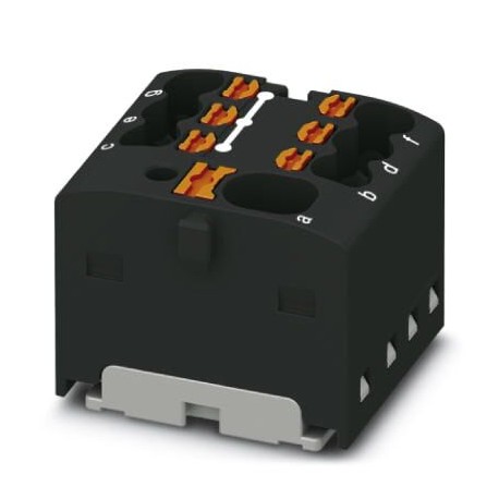 PTFIX 4/6X1,5-G BK 1047484 PHOENIX CONTACT Distribution block, nom. voltage: 450 V, nominal current: 17.5 A,..