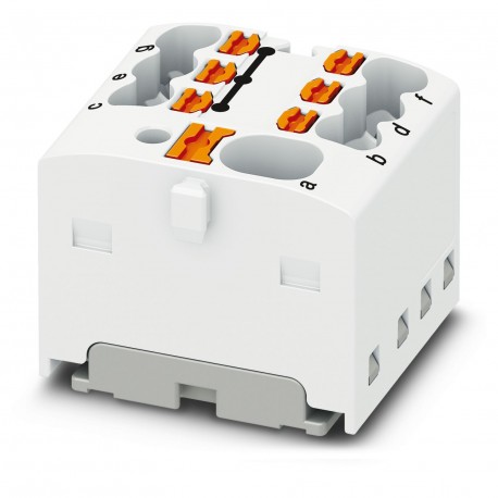 PTFIX 4/6X1,5-G WH 1047485 PHOENIX CONTACT Distribution block, nom. voltage: 450 V, nominal current: 17.5 A,..