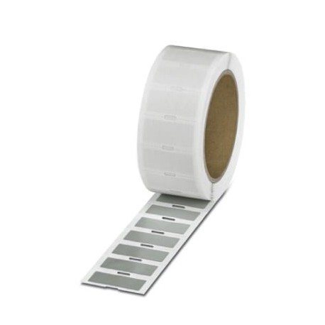 EML-D (40X15)R SR 1054877 PHOENIX CONTACT Etiqueta, detectável, Rolo, prata, sem rótulo, pode ser rotulada c..