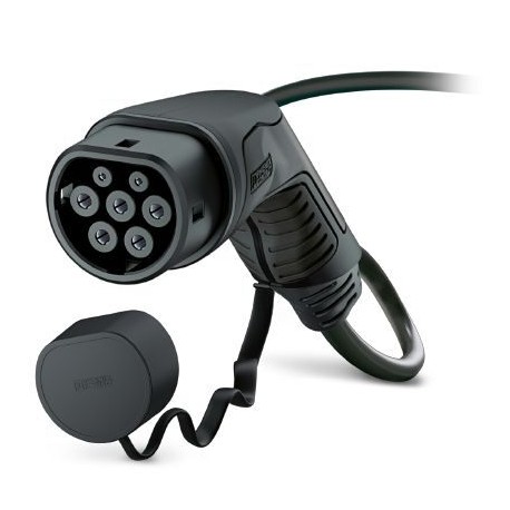 EV-T2G3C-3AC32A-5,0M6,0ESBK11 1056700 PHOENIX CONTACT CHARX connect comfort, Tipo 2, Cable de carga AC, 32 A..