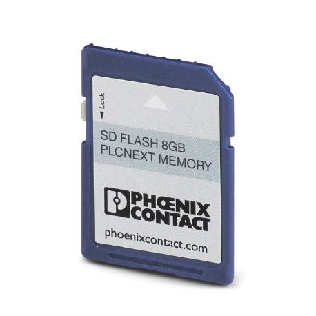 SD FLASH 8GB PLCNEXT MEMORY 1061701 PHOENIX CONTACT Memoria di programma e configurazione per salvare progra..