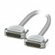 CABLE-D25SUB/S/S/HF/S/ 1,0M 1066668 PHOENIX CONTACT Assembled, shielded, halogen-free round cable connection..