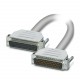 CABLE-D50SUB/B/S/HF/S/ 1,0M 1066678 PHOENIX CONTACT Assembled, shielded, halogen-free round cable connection..