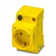 EO-CF/UT/LED/F/YE 1068030 PHOENIX CONTACT Socket, Pin connector pattern type CF, LED display and fuse 5 x 20..
