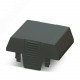 EH 52,5-C CS/ABS-PC BK9005 1071102 PHOENIX CONTACT DIN rail housing, Upper part, without connection opening,..