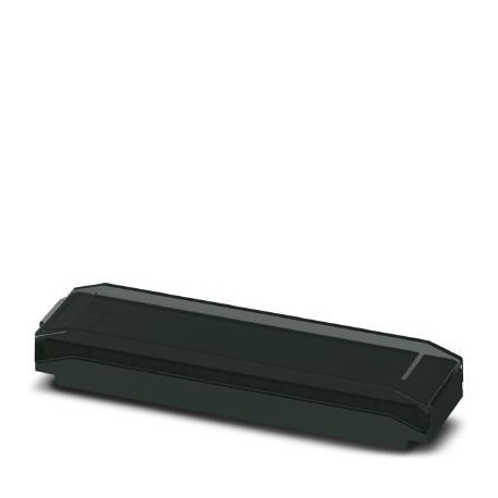 ICS25-TL100X12-9005 1072528 PHOENIX CONTACT Caja para carril DIN, Parte superior, con tapa abatible transpar..
