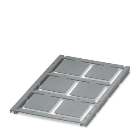 UCT4-EMP (27X27) SR 1073991 PHOENIX CONTACT Plástico rótulo, Folha de prata, sem rótulo, pode ser rotulada c..