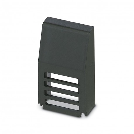 EH 22,5 F-FP/ABS-PC BK9005 1074664 PHOENIX CONTACT Boîtier électronique sur rail DIN, Bouchons pour points d..