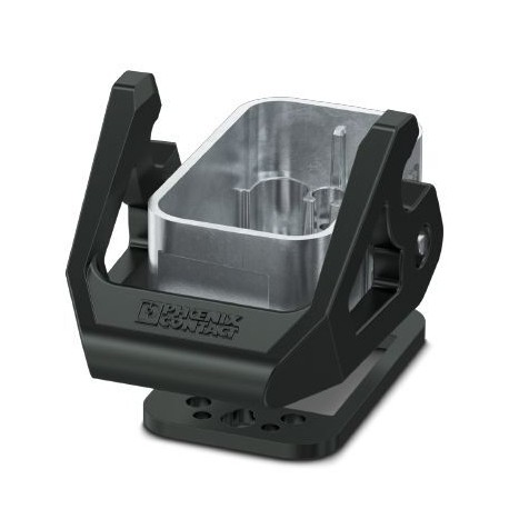 HC-COM-BWS-EL-AL 1078594 PHOENIX CONTACT Panel mounting base COM, with single locking latch, material: Die-c..