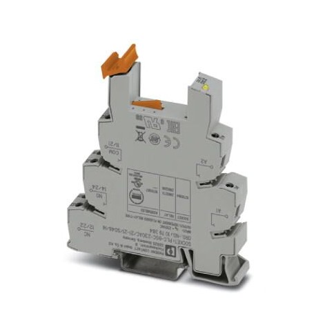 PLC-BSC-230AC/21-21/SO46/HI 1079384 PHOENIX CONTACT 14 mm PLC basic terminal block, resistant to interferenc..