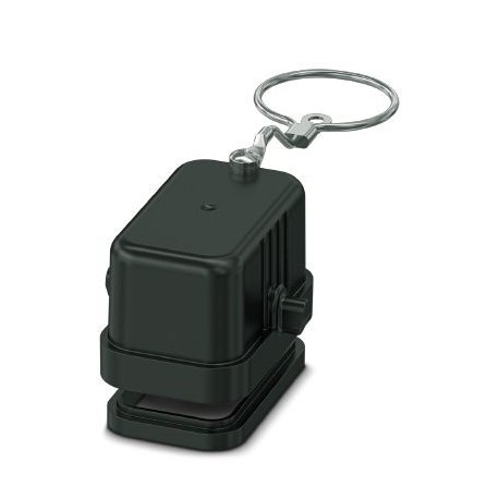 HC-COM-BCFS-PLR-BK 1079397 PHOENIX CONTACT Capa protetora COM, para o único fecho de trava de proteção, mate..