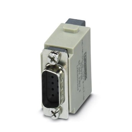 HC-M-DSUB-09/2-CT-F 1079793 PHOENIX CONTACT HEAVYCON socket contact insert module, D-SUB 9, crimp connection..