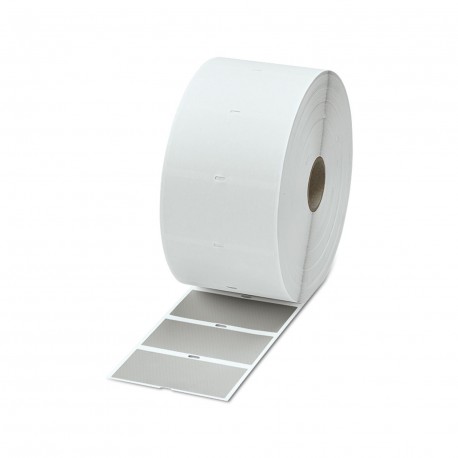 EMLS (100X50)RL SR 1080203 PHOENIX CONTACT Etichetta di sicurezza con colla speciale, Rotolo, argento, in bi..