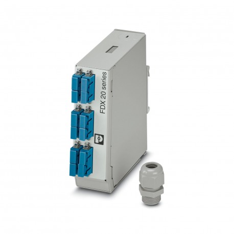 FOC-FDX20-PP-SCD6-SM 1084827 PHOENIX CONTACT Boîtier d'épissure sur profilé, sans cordon extrémité libre, po..