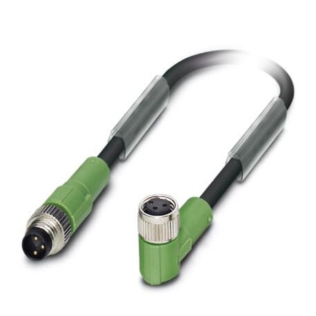 SAC-3P-M 8MS/ 4,5-PUR/M 8FR 1085911 PHOENIX CONTACT Sensor/actuator cable, 3-position, PUR halogen-free, bla..