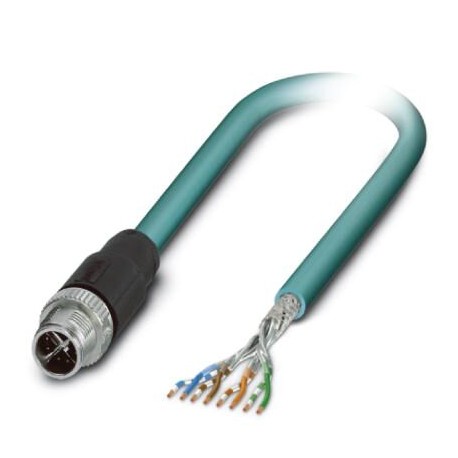 NBC-M12MSX/50,0-94F 1089053 PHOENIX CONTACT Сетевой кабель, Ethernet CAT6