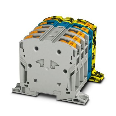 PTPOWER 95 P-3L/N/FE-F 1091230 PHOENIX CONTACT Borne de corriente, bloqueado, con conector hembra de pruebas..