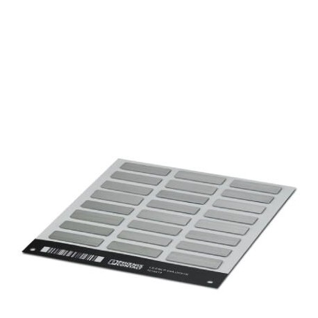 LS-EMLP-V4A (50X15) CUS 1092024 PHOENIX CONTACT Marcador de aparatos, Placa de acero inoxidable, disponible:..