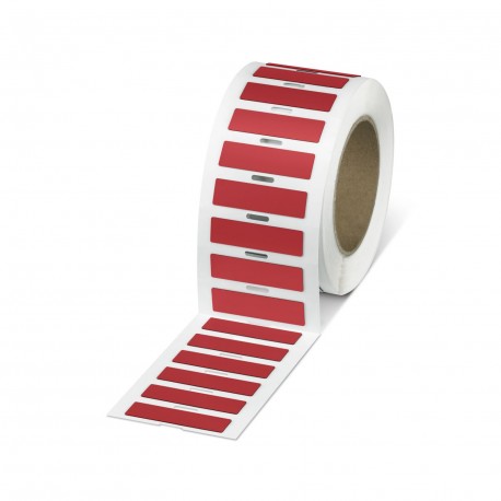 EMLP (60X15)R RD 1096323 PHOENIX CONTACT Etiqueta, Rolo, vermelho, sem rótulo, pode ser rotulada com: THERMO..