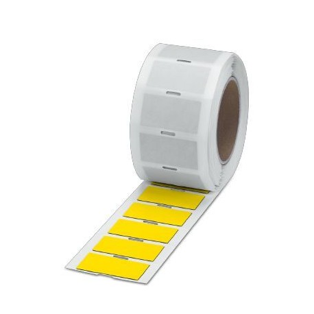 EMLP (60X30)R YE 1096324 PHOENIX CONTACT Label, Roll, yellow, unlabeled, can be labeled with: THERMOMARK ROL..
