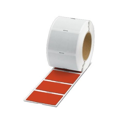 EMLP (85,6X54)R RD 1096328 PHOENIX CONTACT Label, Roll, red, unlabeled, can be labeled with: THERMOMARK ROLL..