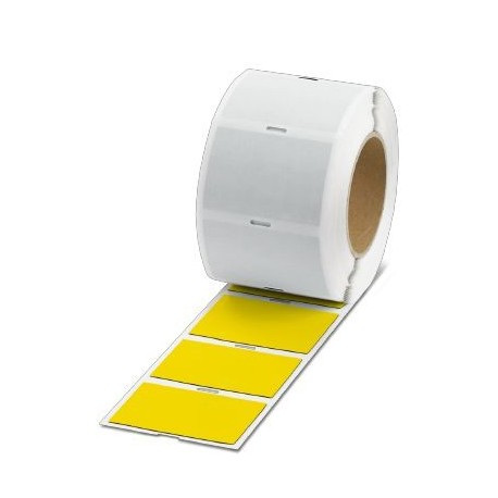 EMLP (85,6X54)R YE 1096329 PHOENIX CONTACT Etiqueta, Rolo, amarelo, sem rótulo, pode ser rotulada com: THERM..