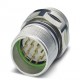 CA-12P1N8A6L00/VPE250 1105531 PHOENIX CONTACT Device connector for front wall, CA, straight, shielded: yes, ..