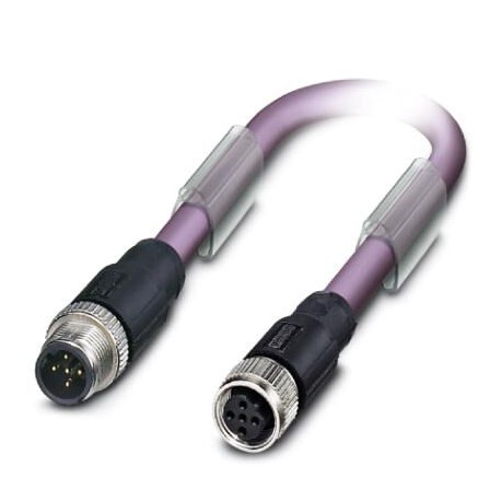 SAC-2P-M12MSB/20-910/M12FSB PF 1110577 PHOENIX CONTACT Bus system cable, PROFIBUS (12 Mbps), 2-position, PUR..