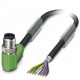 SAC-8P-M12MR/10,0-PUR SH VA 1117878 PHOENIX CONTACT Кабель для датчика / исполнительного элемента, 8-полюсн...