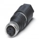 SACC-M 8FS-3QO-0,5-M RM MR 1145014 PHOENIX CONTACT Sensor/actuator connector, 3-position, Socket straight M8..