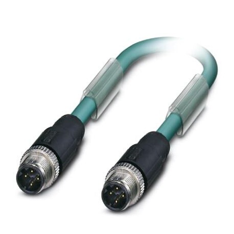 NBC-M12MSD/15,0-93E/M12MSD 1404301 PHOENIX CONTACT Assembled Ethernet cable, CAT5e, shielded, 2-pair, 26 AWG..