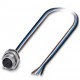 SACC-DSI-M12FS-4CON-M16/0,5 1409288 PHOENIX CONTACT Sensor/actuator flush-type socket, 4-pos., M12 SPEEDCON,..