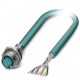 SACCBP-M12FS-8CON-M16/0,43-94B 1410366 PHOENIX CONTACT Bus system flush-type socket, Ethernet, 8-pos., M12, ..