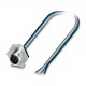 SACC-E-M12MS-3P-M20/0,5/0,15VA 1413927 PHOENIX CONTACT Sensor/actuator panel-mount connector, 3-pos., M12, A..
