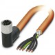 SAC-6P- 1,5-PVC/M12FRM PE SH 1414904 PHOENIX CONTACT Power cable, 6-position, PVC, orange RAL 2003, shielded..