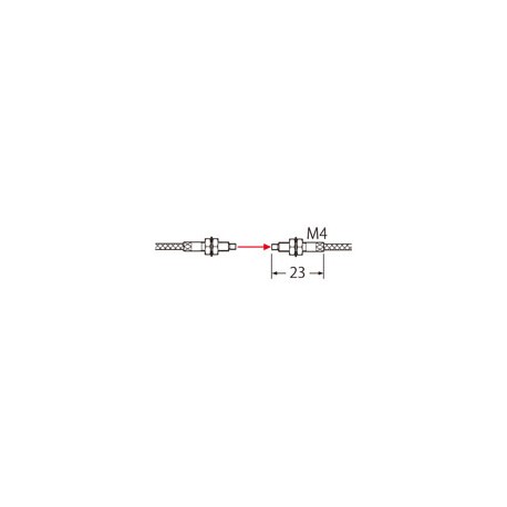 FTH20J50S FT-H20-J50-S PANASONIC Faser -, thru-beam, hitzebeständig 200°C, M4 -, Biege-radius R18, 500mm