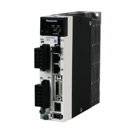 MBDLT25BF PANASONIC Servo drive MINAS A6B with an EtherCAT interface, with safety function STO, 400W, 1/3x20..