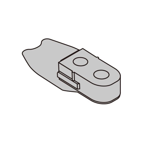 MSEXF73 MS-EX-F7-3 PANASONIC Soporte de montaje para el sensor de fuga de PVC