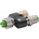 7000-47301-0000000 MURRELEKTRONIK T-Stück M12-Buchse / M12-Buchse + M12-Stecker geschirmt Y-cod. / D-cod. Et..