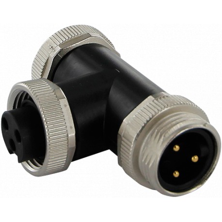 7000-50071-0000000 MURRELEKTRONIK T-Stück 7/8" Stecker / 2x 7/8" Buchse 3-polig