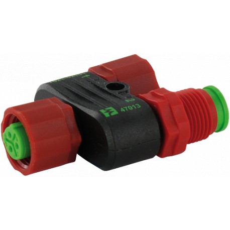 7023-52101-0000000 MURRELEKTRONIK Acoplador en T M12 hembra / M12 macho / hembra 230V C-cod