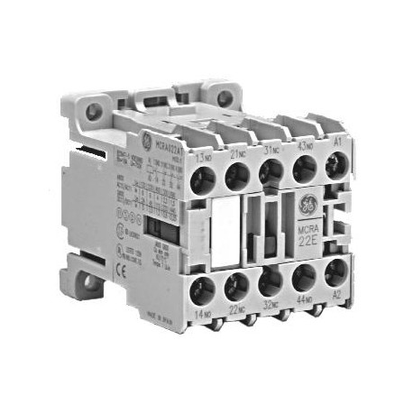 MC1A301ATJ 100223 GENERAL ELECTRIC Minicontactores M, 4kW, Tornillo, 1NC, 110V/50Hz120V/60Hz, AC