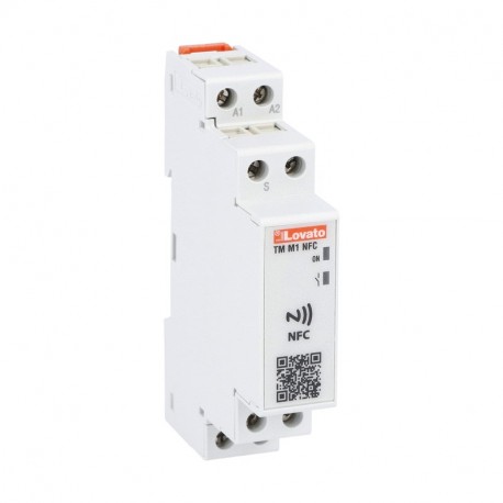 TMM1NFC LOVATO MULTIFUNZIONE RELÈ A TEMPO. MULTISCALA. MULTITENSIONE. 1 USCITA A RELÈ CON TECNOLOGIA NFC E A..