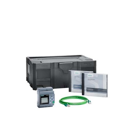 6ED1057-3BA03-0AA8 SIEMENS LOGO! Starter Kit 230RCE con LOGO! 230RCE, LOGO! SOFT Comfort V8.2, WinCC Basic, ..