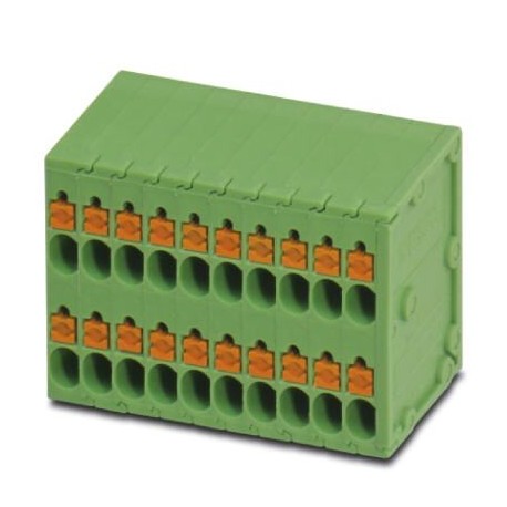 SPTD 1,5/ 3-H-3,5 GN6018 LCBK 1003902 PHOENIX CONTACT PCB terminal block SPTD 1,5/ 3-H-3,5 GN6018 LCBK 10039..
