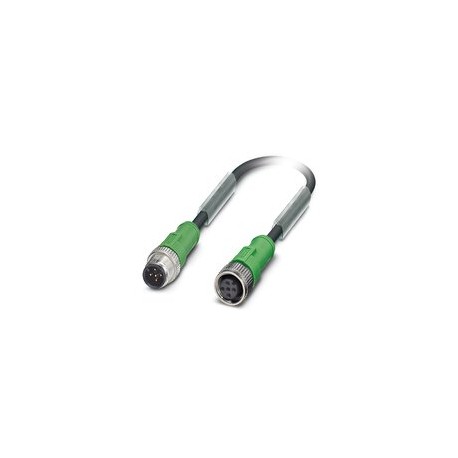 SAC-5P-M12MS/10,0-PUR/M12FS VA 1414157 PHOENIX CONTACT Cable for sensors/actuators SAC-5P-M12MS/10,0-PUR/M12..