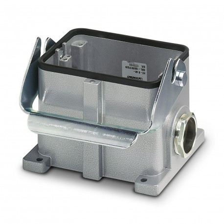 HC-B 48-SML-100/O2M32 1460228 PHOENIX CONTACT Housing, socket, flanged longitudinal, height 100 mm, without ..