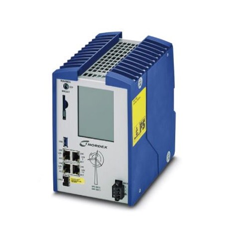 NFC 482S 1050841 PHOENIX CONTACT PLCnext Kontrolle mit 4x 10/100/1000 Ethernet-controller PROFINET mit safet..
